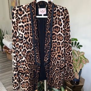 Juicy Couture Leopard Print Jacket